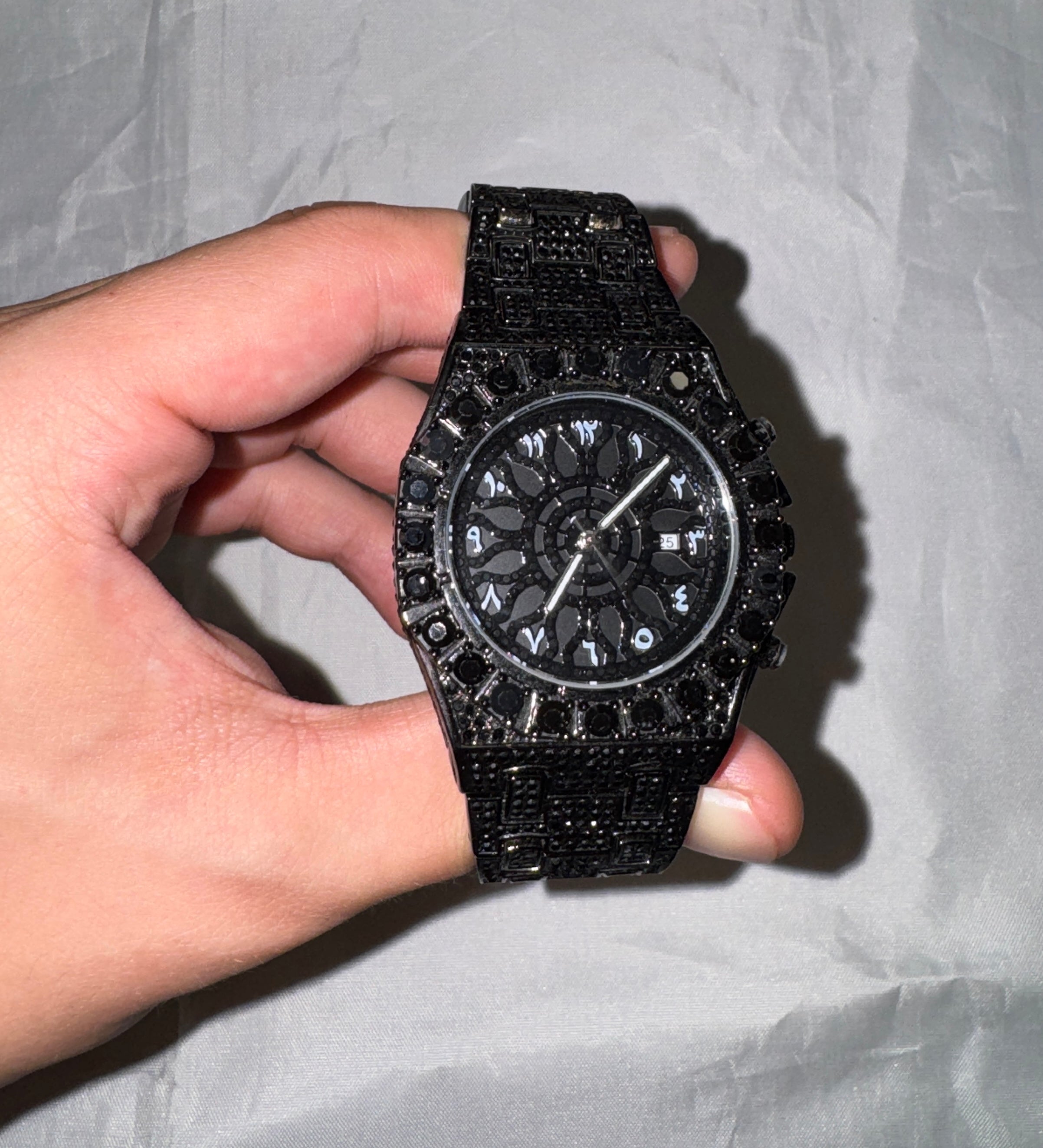 Black Arabic Dial Luxury Watch