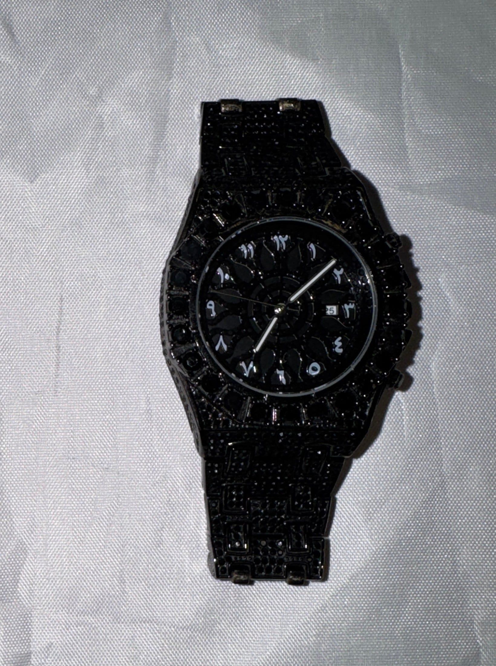 Black Arabic Dial Luxury Watch
